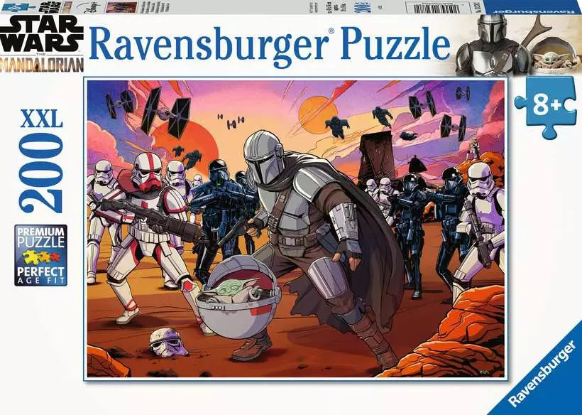 Ravensburger - Star Wars: The Mandalorian Face-Off 200 Piece