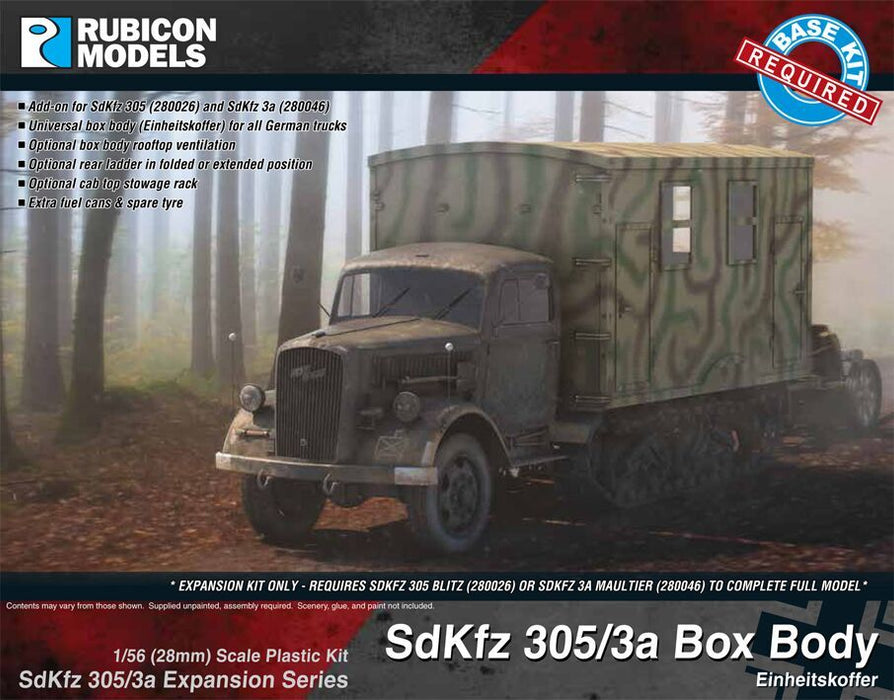 SdKfz 305/3a Box Body Expansion Kit