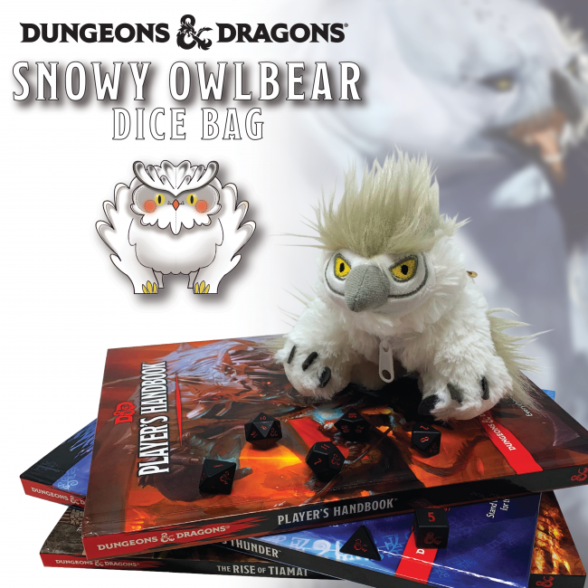 Ultra PRO Dungeons & Dragons Snowy Owlbear Gamer Pouch