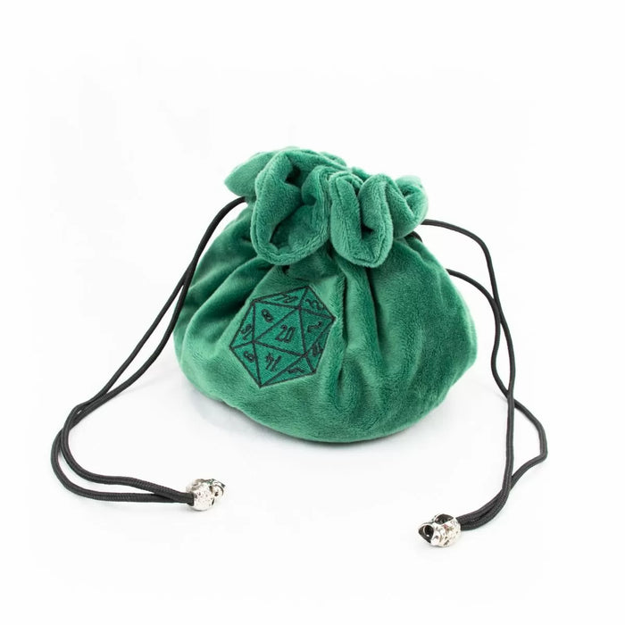 Fluffy Multipocket Dice Bag - Green
