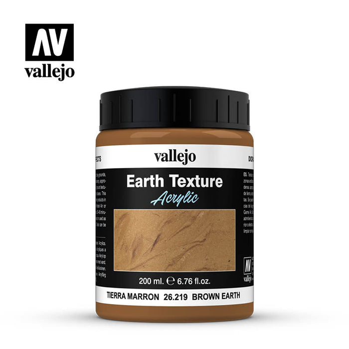 Vallejo 26219 Diorama Effects Brown Earth 200ml