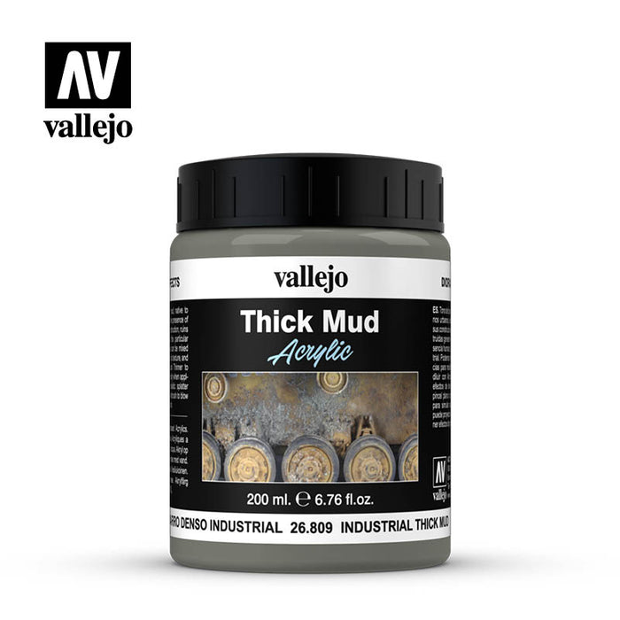 Vallejo 26809 Diorama Effects Industrial Thick Mud 200ml