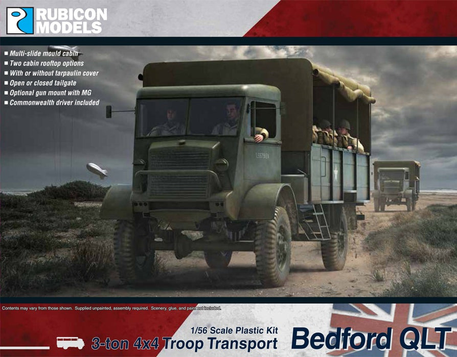 Bedford QLT 3 ton 4x4 Troop Transport Truck