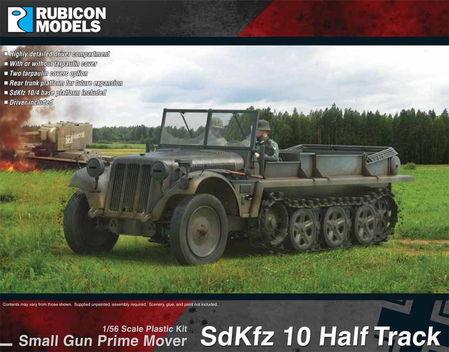 SdKfz 10 Halftrack Small Gun Prime Mover