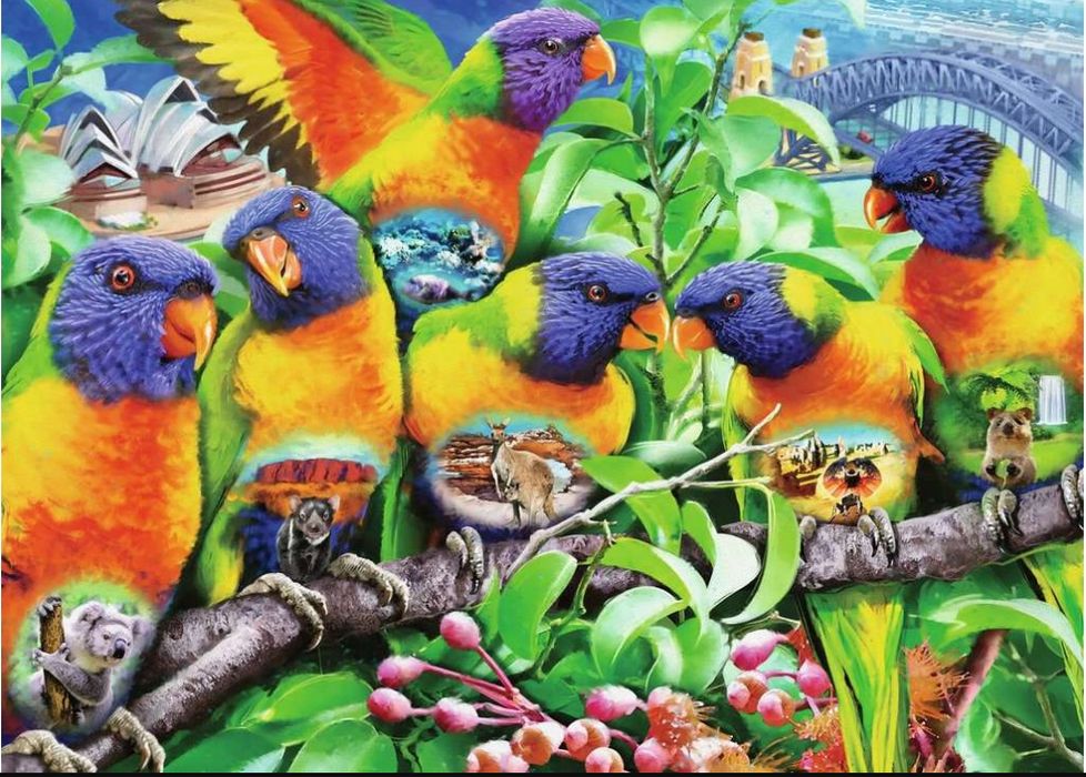 Ravensburger - Land of the Lorikeet Puzzle 1000 pieces