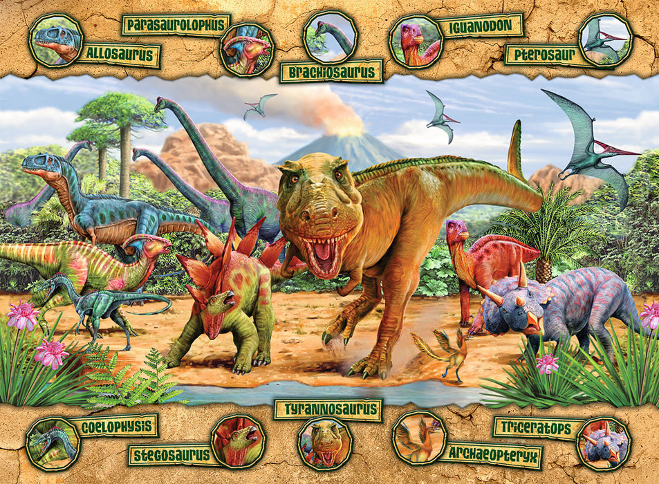 Ravensburger - Dinosaurs Puzzle 100 pieces