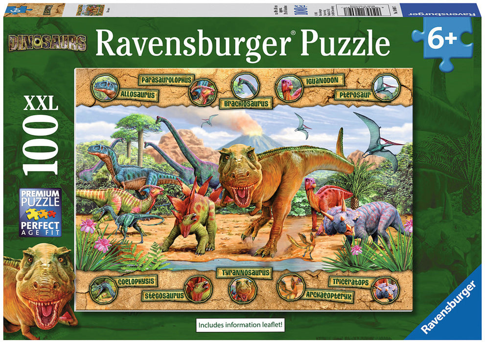 Ravensburger - Dinosaurs Puzzle 100 pieces