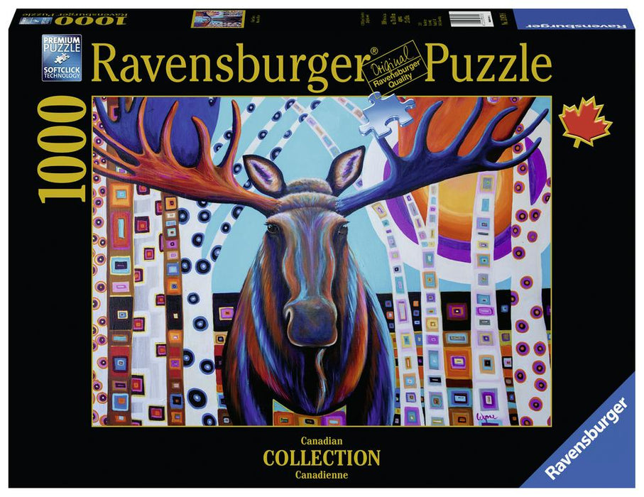 Ravensburger - Winter Moose Puzzle 1000 pieces