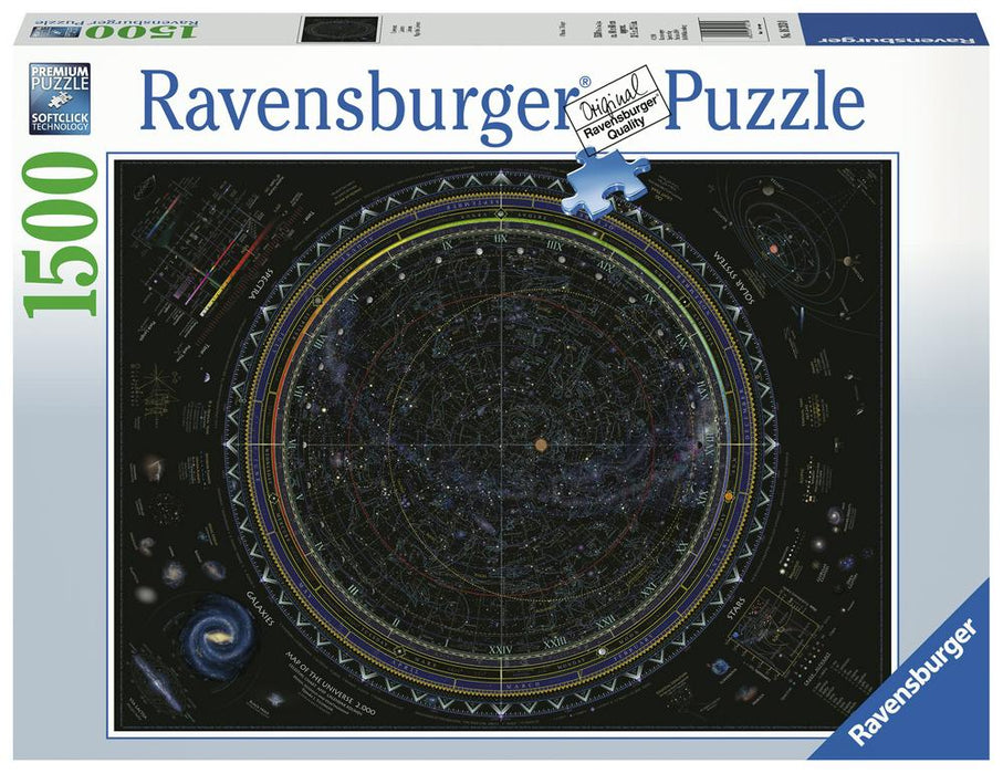 Ravensburger - Map of the Universe Puzzle 1500 pieces