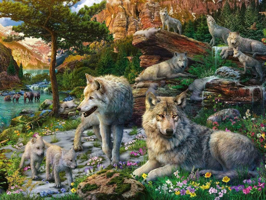 Ravensburger - Wolves in Spring Puzzle 1500 pieces