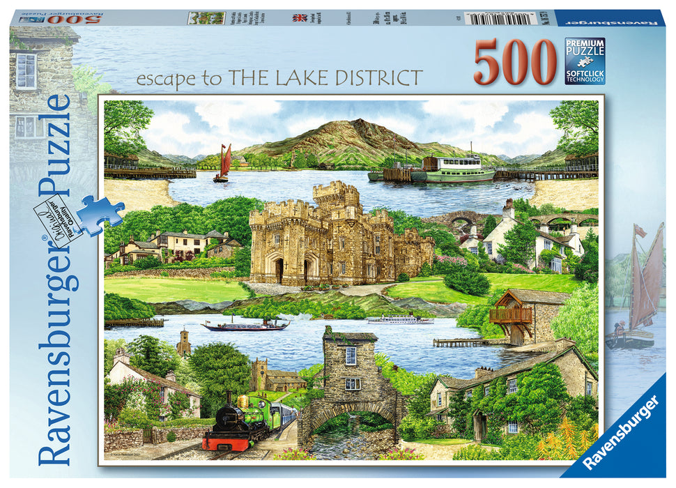 Ravensburger - Escape to the Lake District 500 pieces