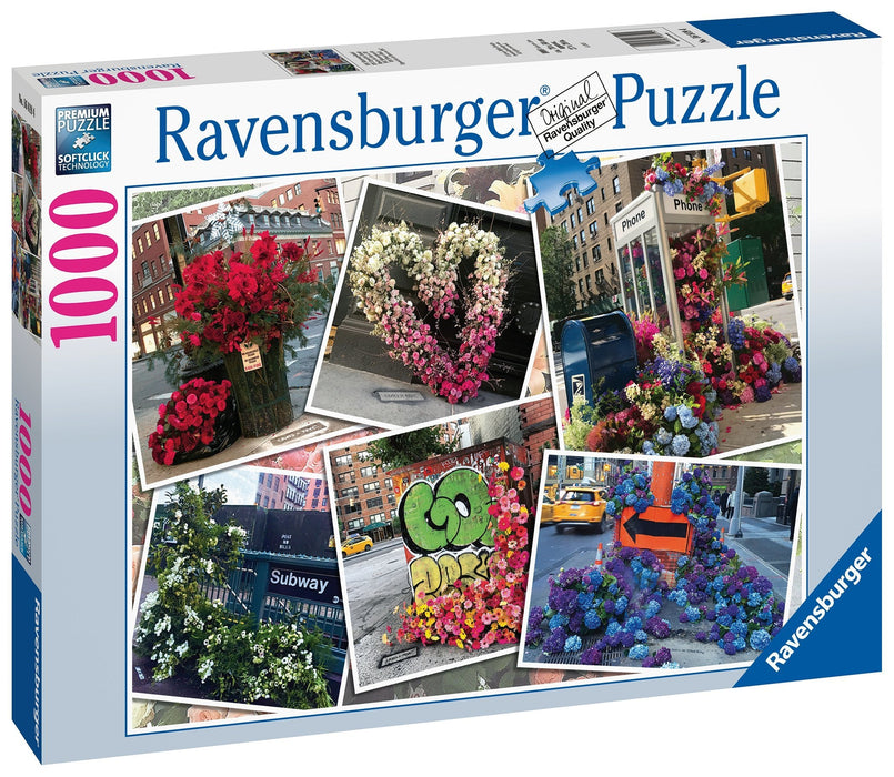 Ravensburger - NYC Flower Flash Puzzle 1000 pieces