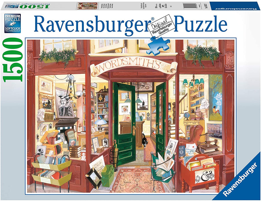 Ravensburger - Wordsmiths Bookshop Puzzle 1500 pieces
