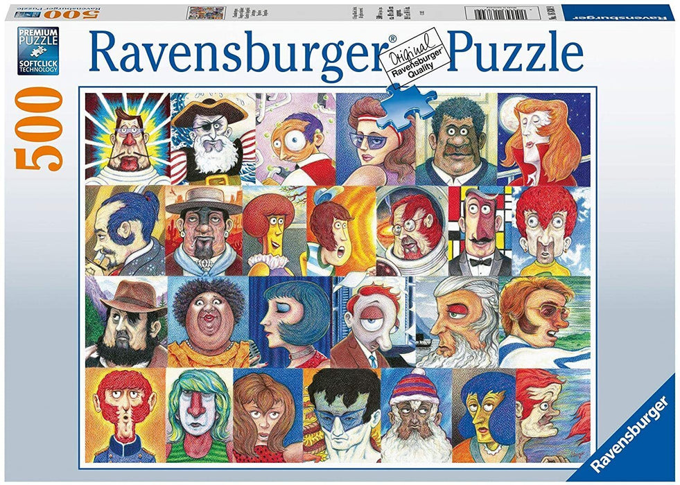 Ravensburger - Typefaces Puzzle 500 pieces