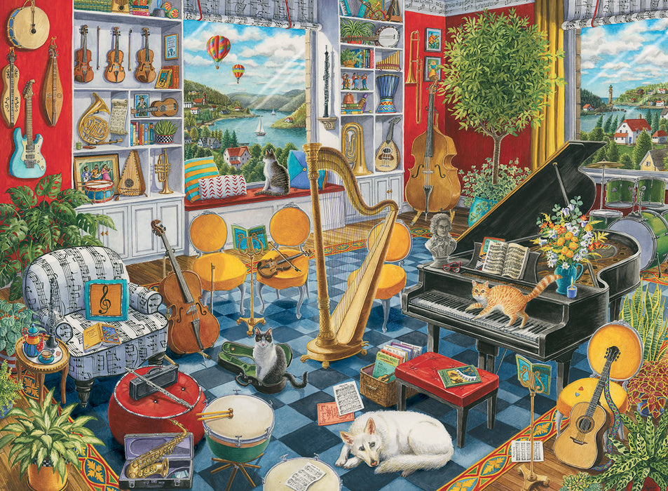 Ravensburger - The Music Room Puzzle 500 pieces