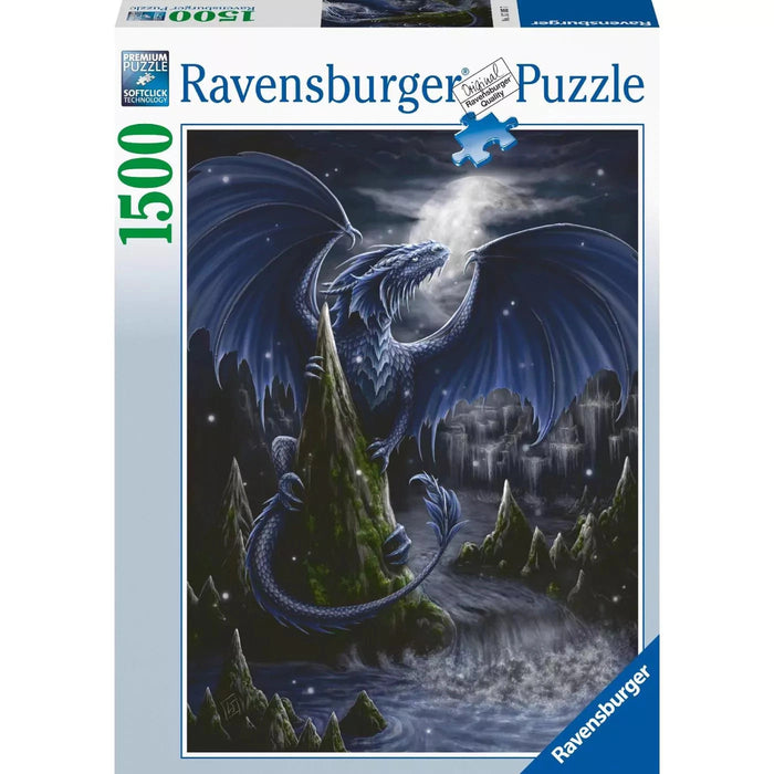 Ravensburger - The Black & Blue Dragon 1500 Piece