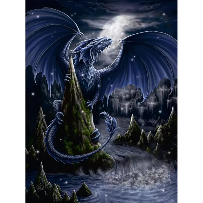Ravensburger - The Black & Blue Dragon 1500 Piece