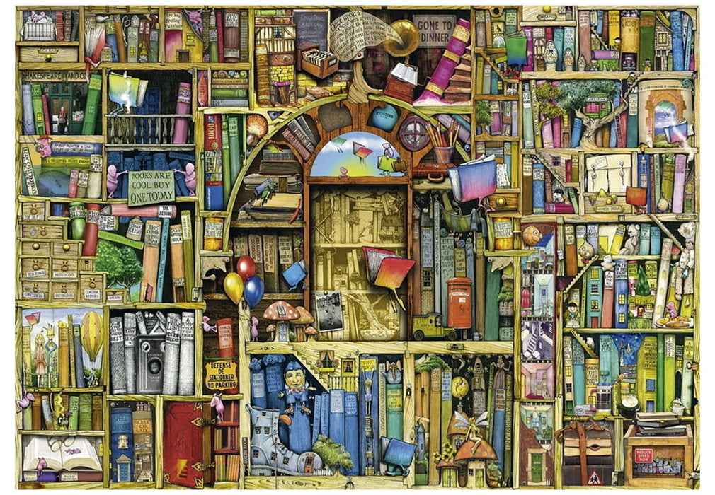 Ravensburger - The Bizarre Bookshop 2 Puzzle 1000 pieces