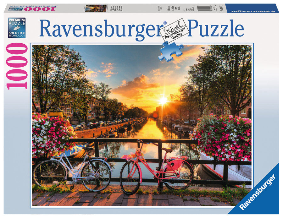 Ravensburger - Bicycles in Amsterdam Puzzle 1000 pieces