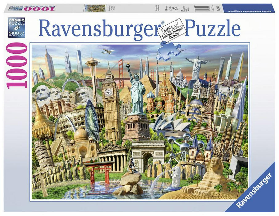 Ravensburger - World Landmarks 1000 pieces