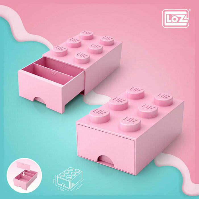 LOZ Pink Storage Box