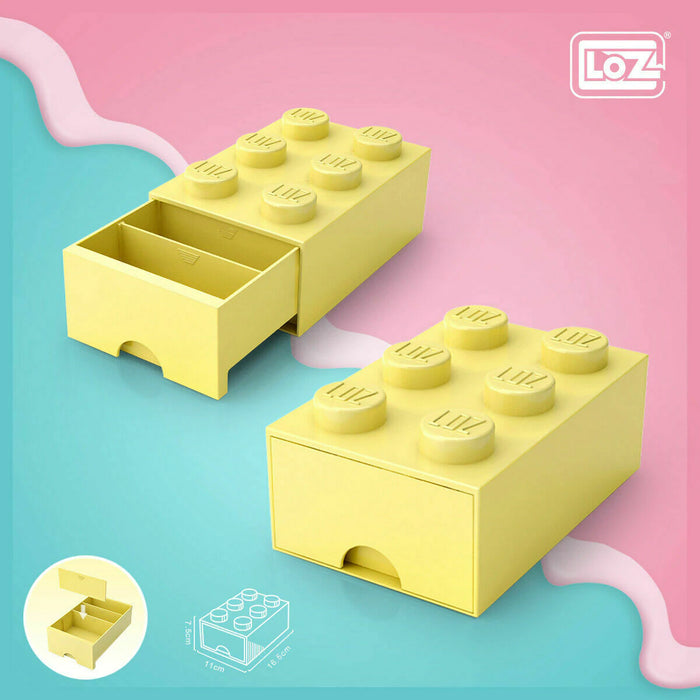 LOZ Yellow Storage Box
