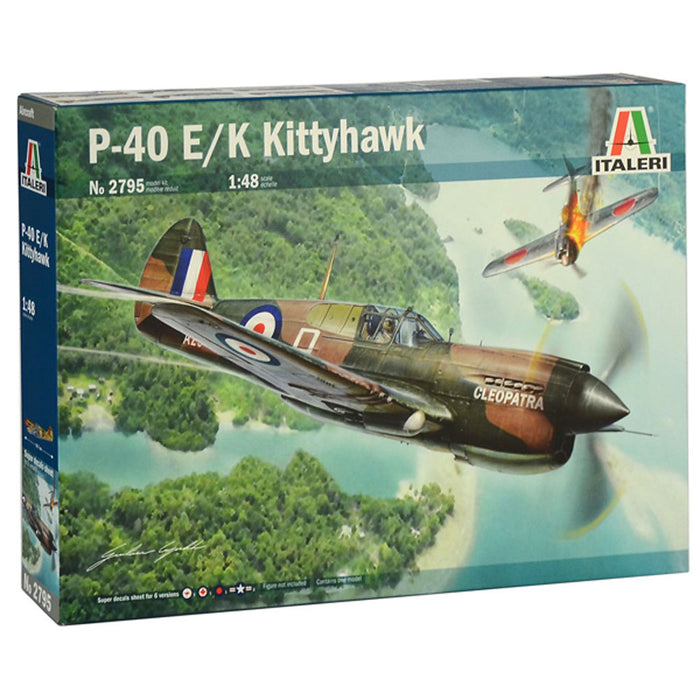 Italeri 1:48 P-40 E/K Kittyhawk with Aust.Decals