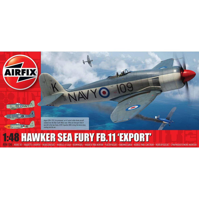 Airfix 1:48 Hawker Sea Fury FB.II Export Edition