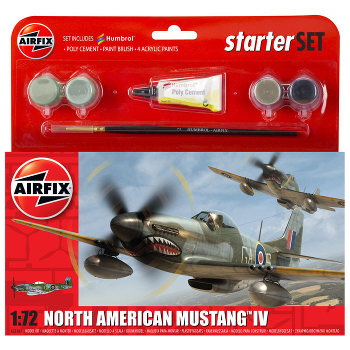 Airfix 1:72 P-51D Mustang Starter Set