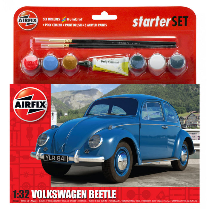 Airfix 1:32 VW Beetle Starter Set