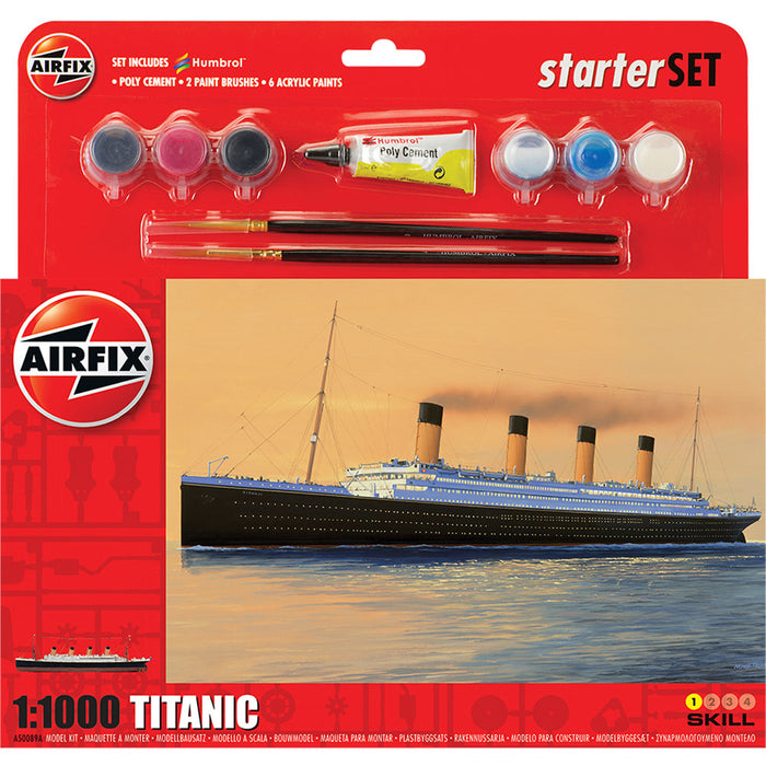 Airfix 1:1000 Large Starter Set - RMS Titanic