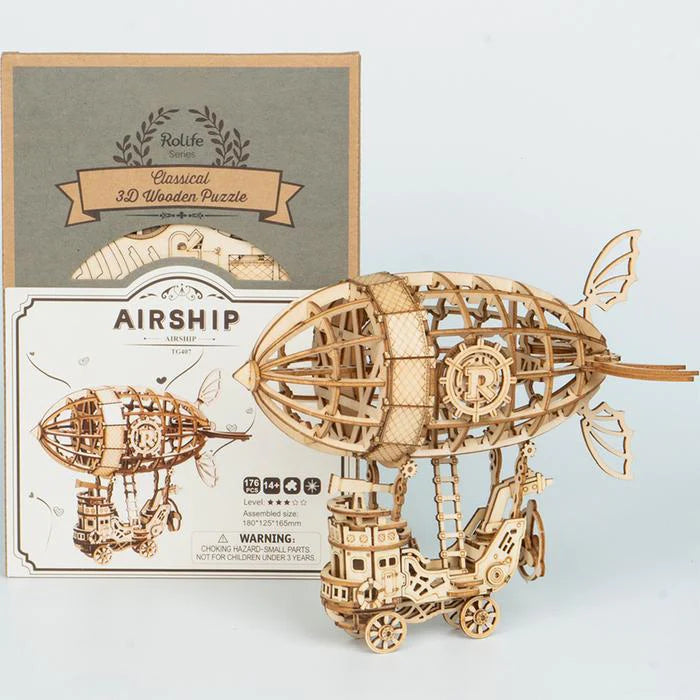 Robotime 3D Wooden Puzzlee - Airship