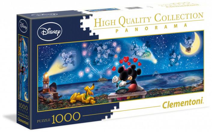 Clementoni Disney Mickey and Minnie Panorama Puzzle 1000 pieces