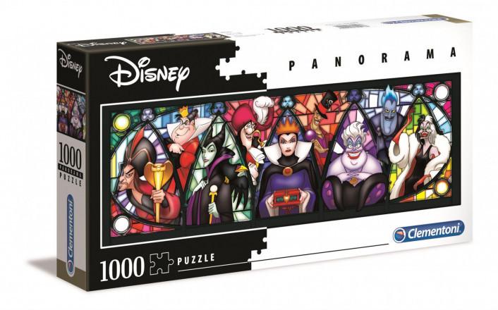 Clementoni Disney Villains Panorama Puzzle 1000 pieces