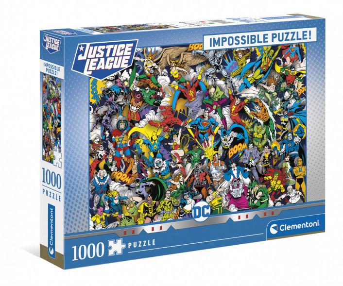 Clementoni DC Comics Impossible Puzzle 1000 pieces