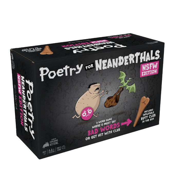 Poetry For Neanderthals NSFW (By Exploding Kittens)