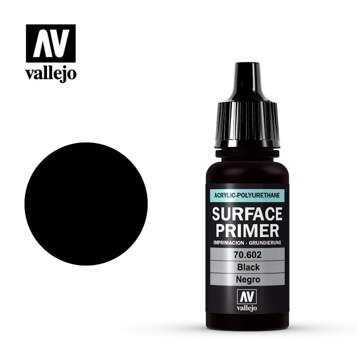 Vallejo 70602 Surface Primer Black 17ml