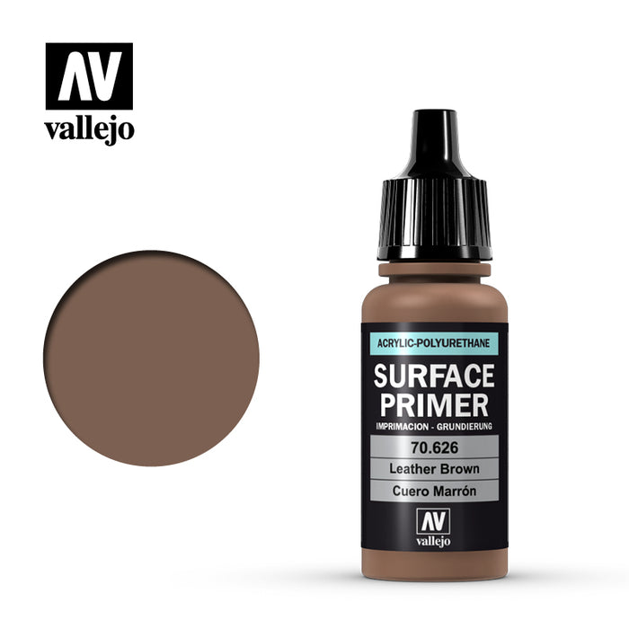 Vallejo 70626 Primer Leather Brown 17ml