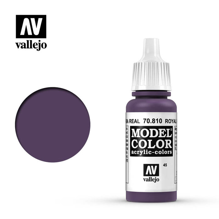 Vallejo 70810 Model Colour Royal Purple 17ml Acrylic Paint