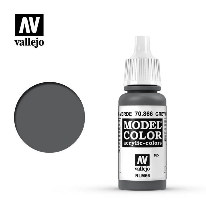 Vallejo 70866 Model Colour Grey Green 17ml Acrylic Paint