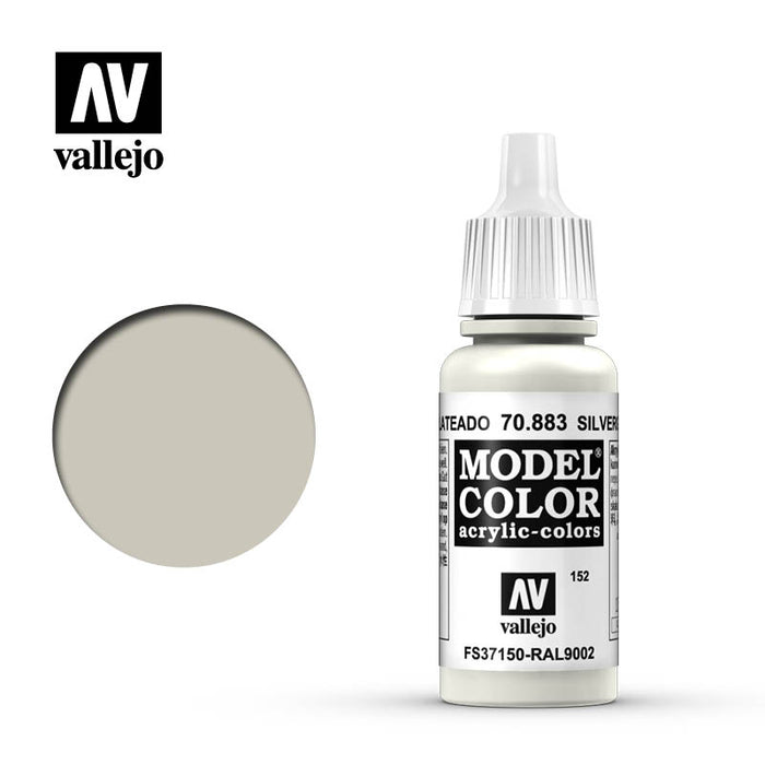 Vallejo 70883 Model Colour Silvergrey 17ml Acrylic Paint