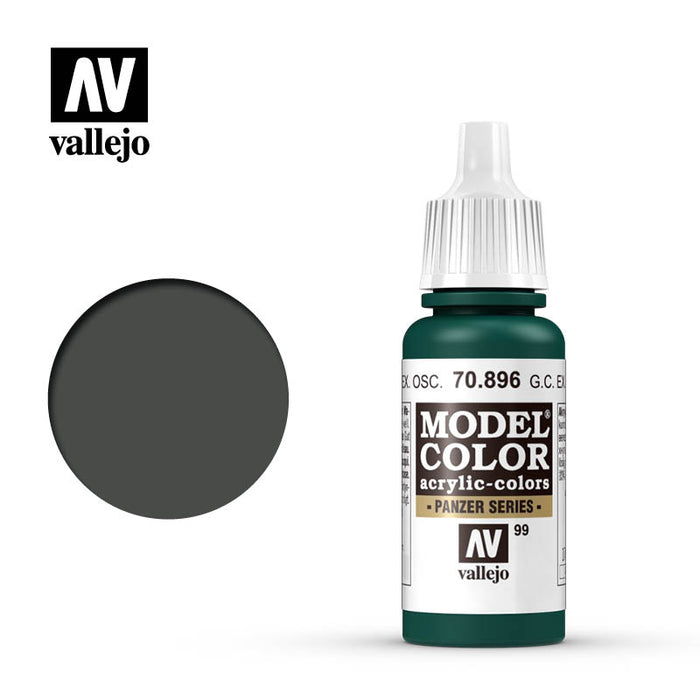Vallejo 70896 Model Colour Ger Cam Extra Dark Green 17ml Acrylic Paint
