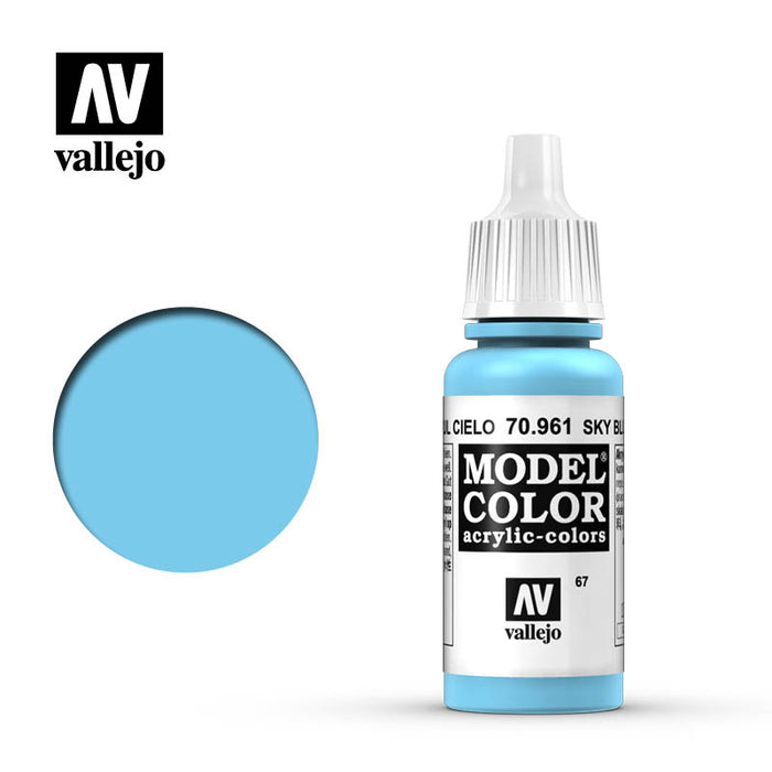 Vallejo 70961 Model Colour Sky Blue 17ml Acrylic Paint