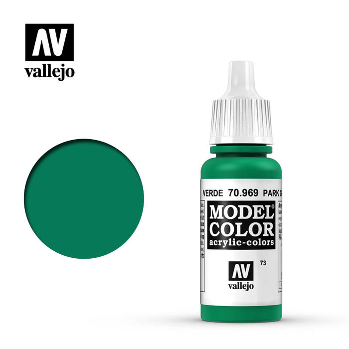Vallejo 70969 Model Colour Park Green Flat 17ml Acrylic Paint