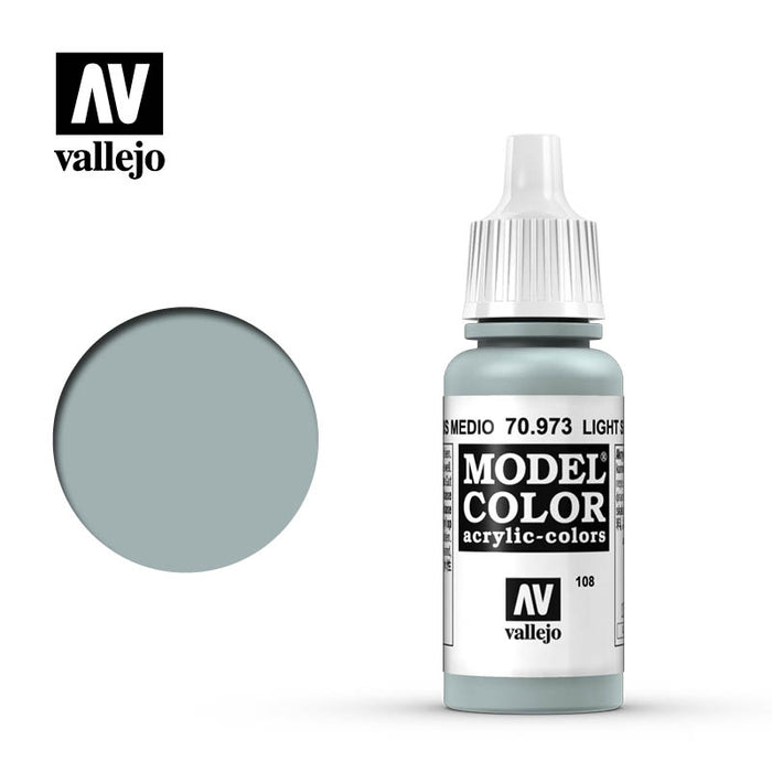 Vallejo 70973 Model Colour Light Sea Grey 17ml Acrylic Paint