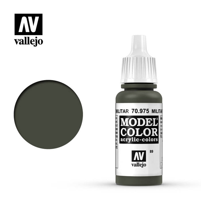 Vallejo 70975 Model Colour Military Green 17ml Acrylic Paint