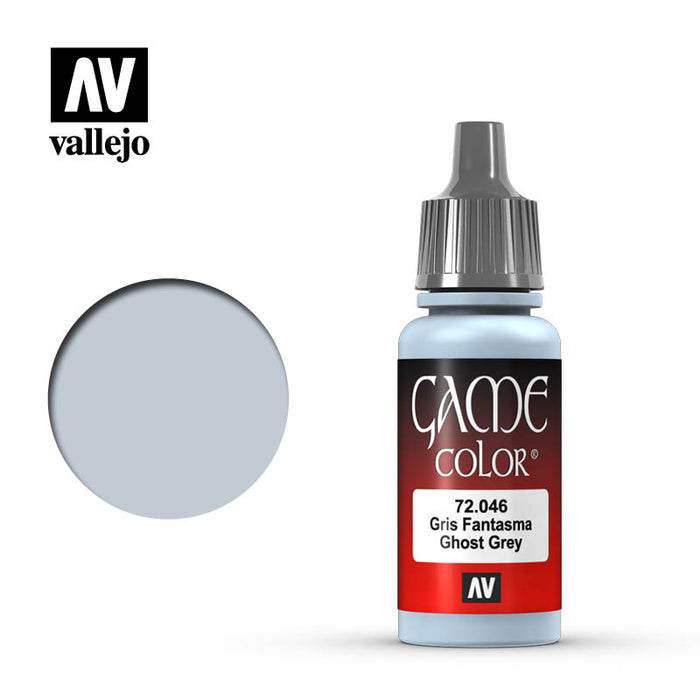 Vallejo 72046 Game Colour Ghost Grey 17ml Acrylic Paint