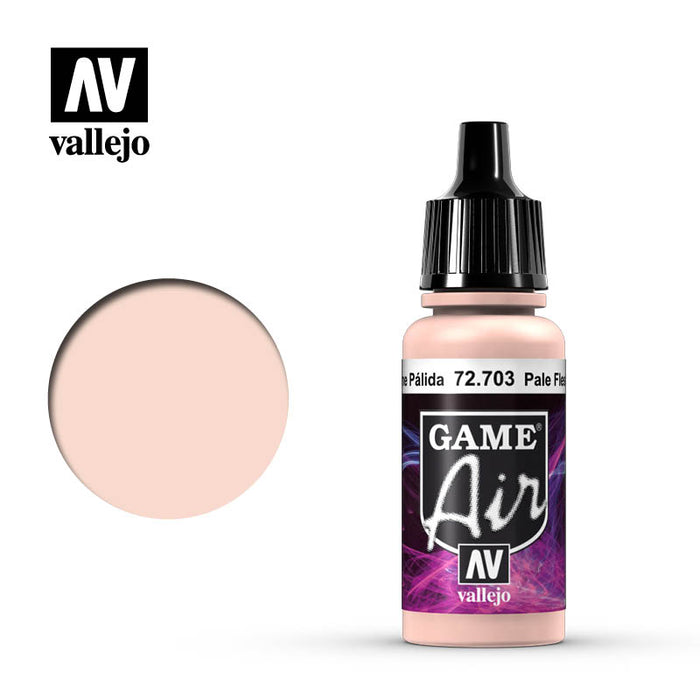 Vallejo 72703 Game Air Pale Flesh 17ml Acrylic Airbrush Paint