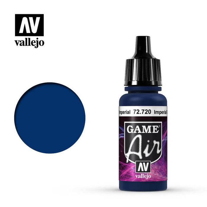 Vallejo 72720 Game Air Imperial Blue 17ml Acrylic Airbrush Paint
