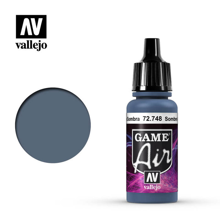 Vallejo 72748 Game Air Sombre Grey 17ml Acrylic Airbrush Paint